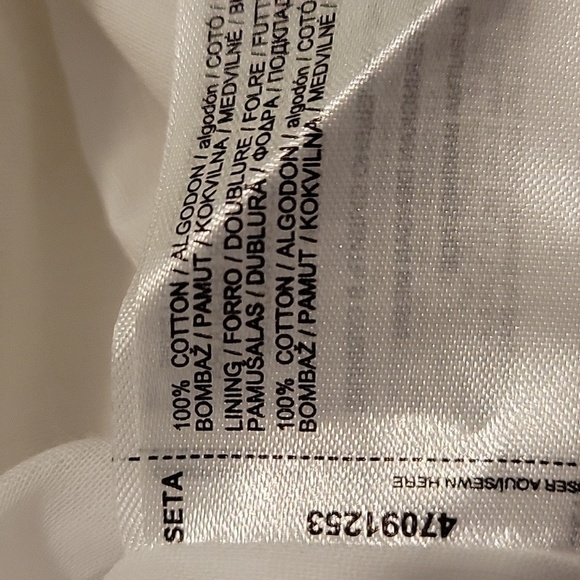 MNG by MANGO from Nordstrom XS white cotton dress - Picture 5 of 6